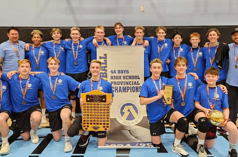 Lindsay Thurber Boys Volleyball Team